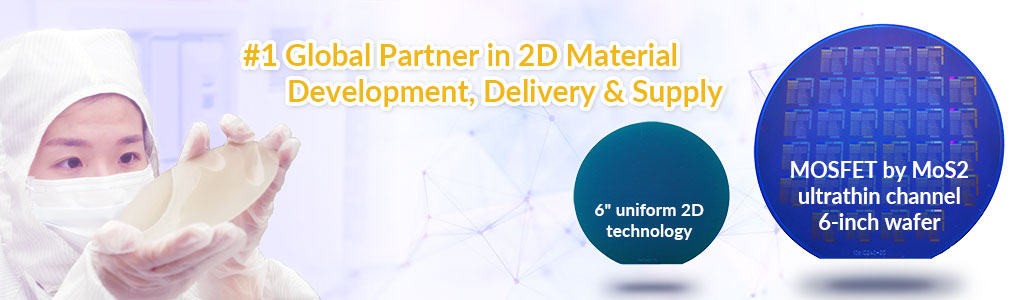 #1 Global Partner in 2D Material Development, Delivery & Supply